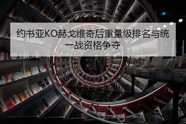 约书亚KO赫戈维奇后重量级排名与统一战资格争夺